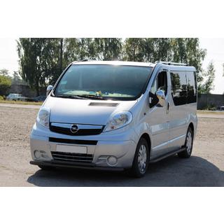Frontschutzbügel ST014 Schwarz (Edelstahl) Opel Vivaro 2001–2015 Foto 1