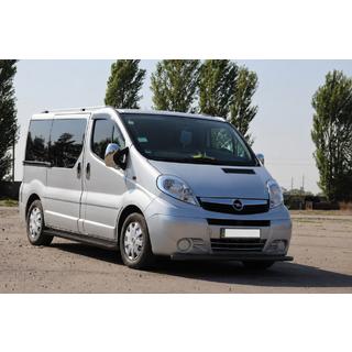 Frontschutzbügel ST014 Schwarz (Edelstahl) Opel Vivaro 2001–2015 Foto 2