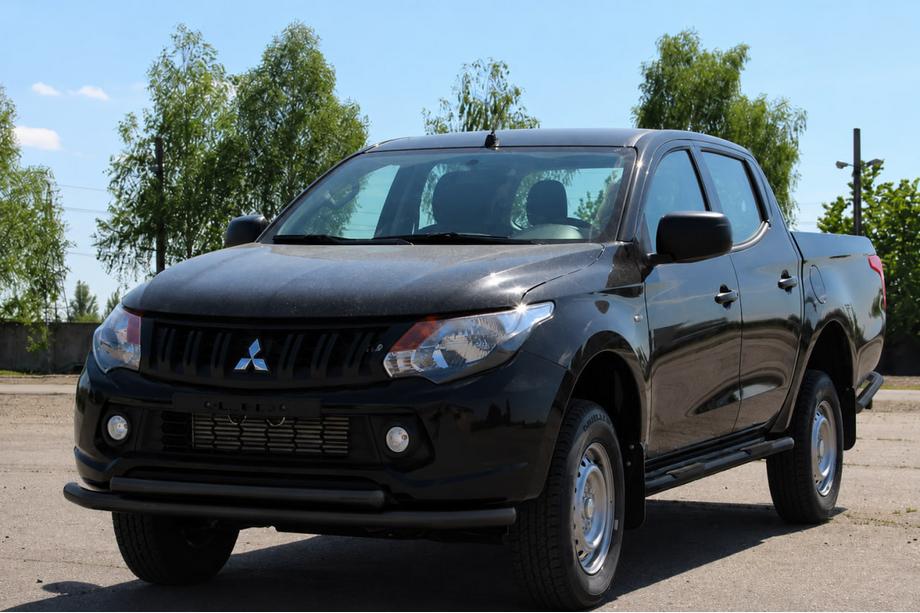 Mitsubishi L200 2015-2024 Frontschutzbügel ST014 Black (Edelstahl) Foto 2
