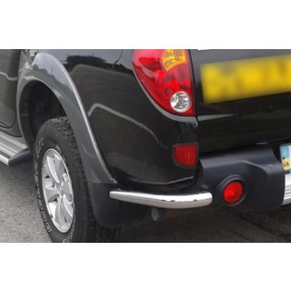 Hintere Eckschutzrohre AK003 (2 Stk., Edelstahl) Mitsubishi L200 2006-2015 Foto 1