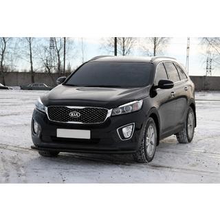 Frontschutzbügel ST014 60/42 mm Black (Edelstahl) Kia Sorento III UM 2014-2020 Foto 2