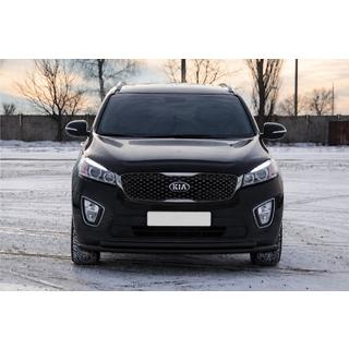 Frontschutzbügel ST014 60/42 mm Black (Edelstahl) Kia Sorento III UM 2014-2020 Foto 3