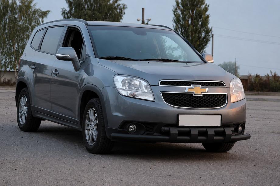 Chevrolet Orlando 2010-2018 Frontschutzbügel ST015 Black (Edelstahl) Foto 1