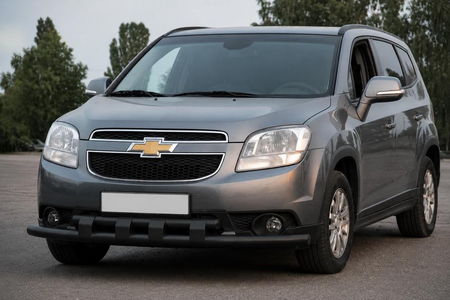 Chevrolet Orlando 2010-2018 Frontschutzbügel ST015 Black (Edelstahl) Foto 3