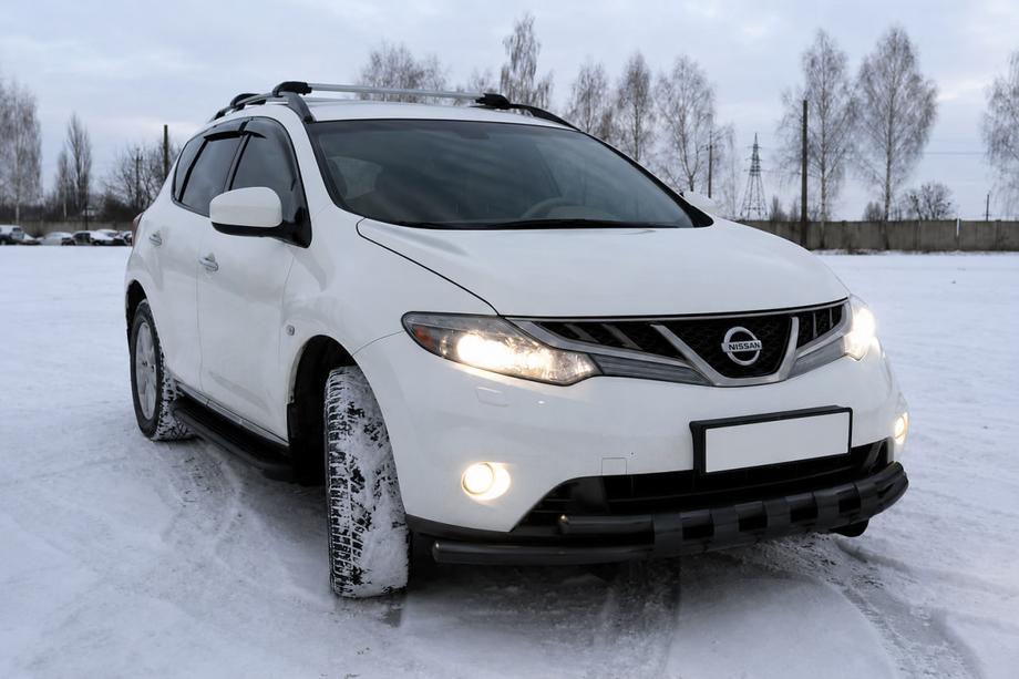 Nissan Murano 2008-2014 Frontschutzbügel ST015 Black (Edelstahl) Foto 1