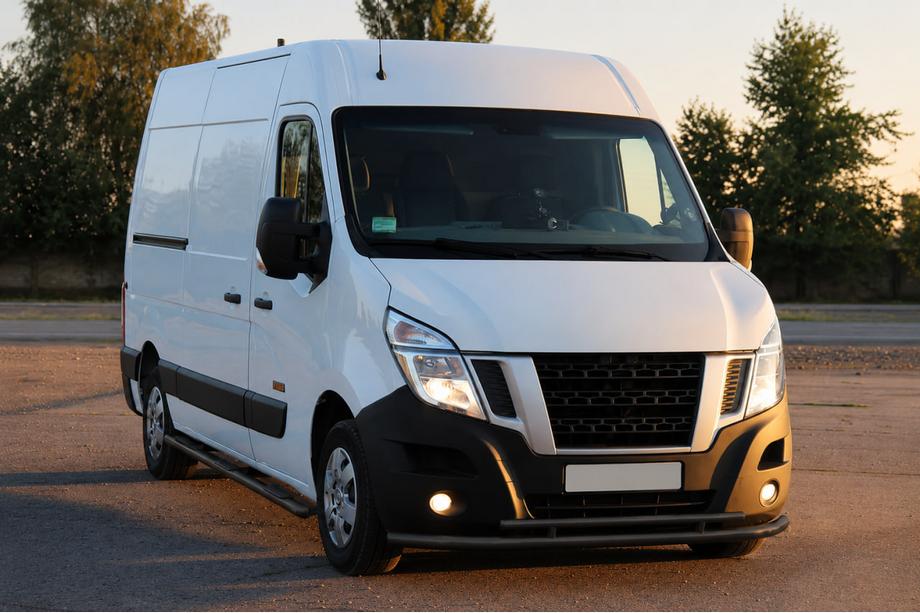 Renault Master 2011-2023 Frontschutzbügel ST016 Black (Edelstahl) Image