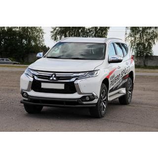 Frontschutzbügel ST016 Black (Edelstahl) Mitsubishi Pajero Sport 2015- Foto 2