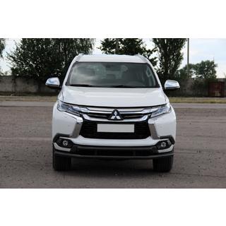 Frontschutzbügel ST016 Black (Edelstahl) Mitsubishi Pajero Sport 2015- Foto 3