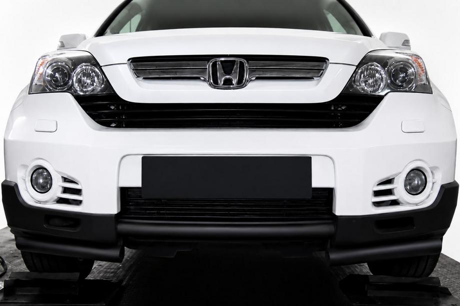 Honda CRV 2007-2011 Frontschutzbügel ST017 Black (Edelstahl) Foto 1