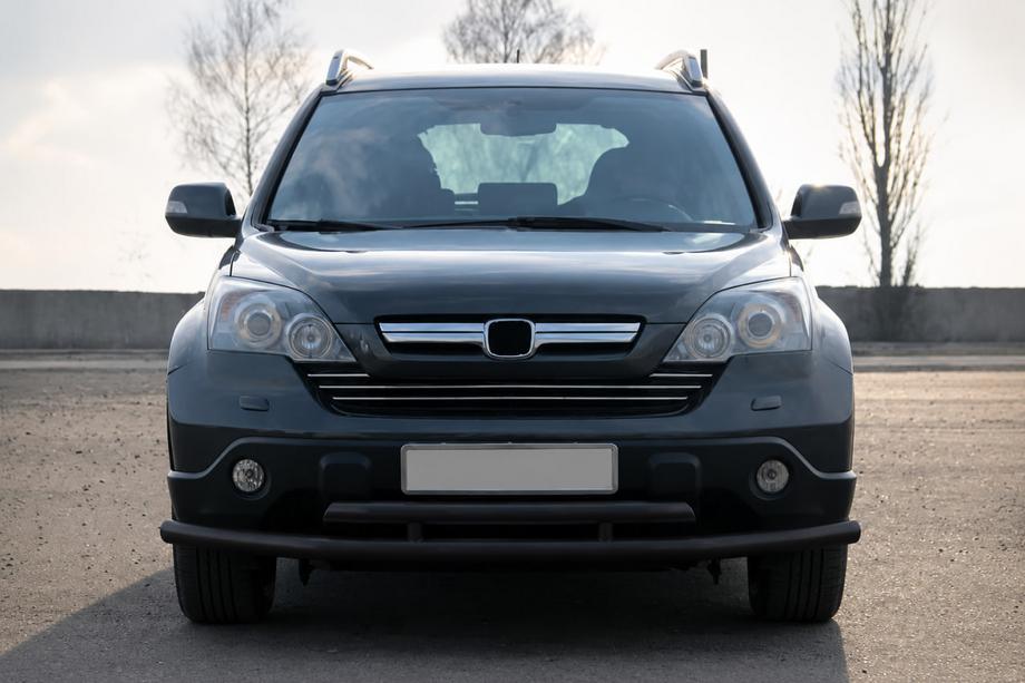 Honda CRV 2007-2011 Frontschutzbügel ST018 Black (Edelstahl) Foto 1