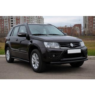 Front-Doppelbügel 60/42mm Black (Edelstahl) Suzuki Grand Vitara 2005-2017 Foto 3