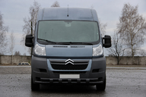 Fiat Ducato 2006-2025 Frontschutzbügel ST015 Black (Edelstahl) Foto 1