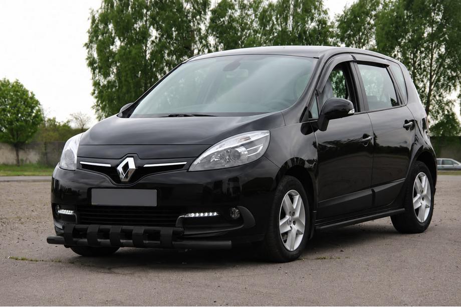 Renault Scenic/Grand 2009-2016 Frontschutzbügel ST015 Black (Edelstahl) Image