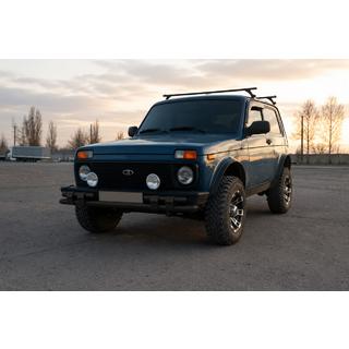 Frontschutzbügel ST015 Black (Edelstahl) Lada Niva та Urban 1977- Foto 2