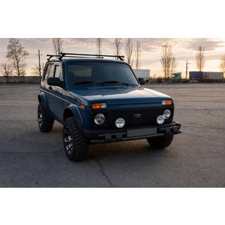 Frontschutzbügel ST015 Black (Edelstahl) Lada Niva та Urban 1977- Foto 3