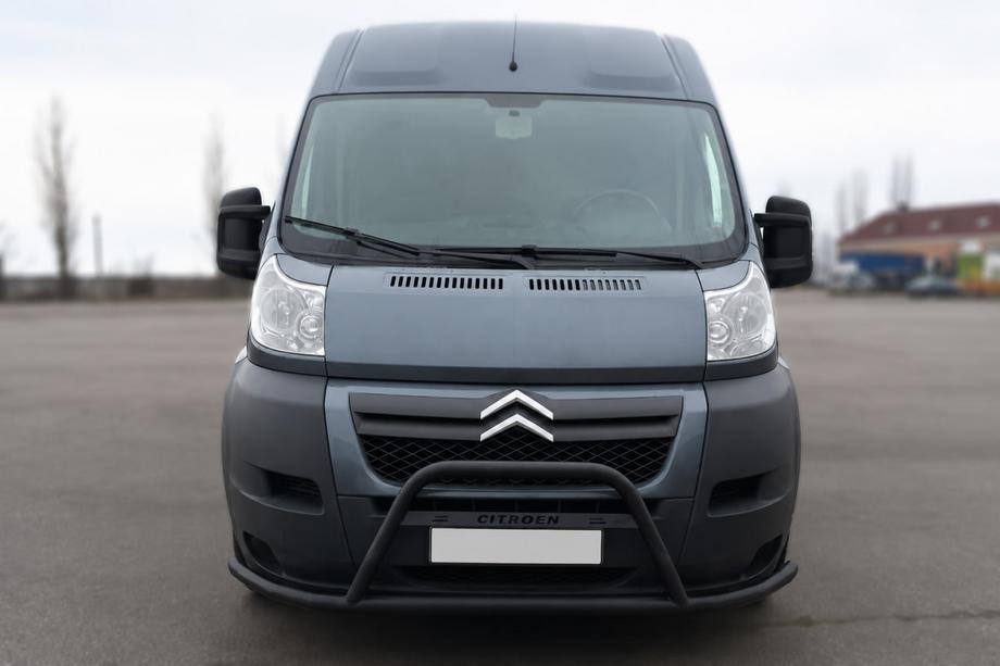 Citroen Jumper 2007-2025 Frontbügel ST019 Black (Edelstahl) Image