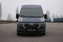 Fiat Ducato 2006-2025 Frontbügel ST019 Black (Edelstahl) Foto 1