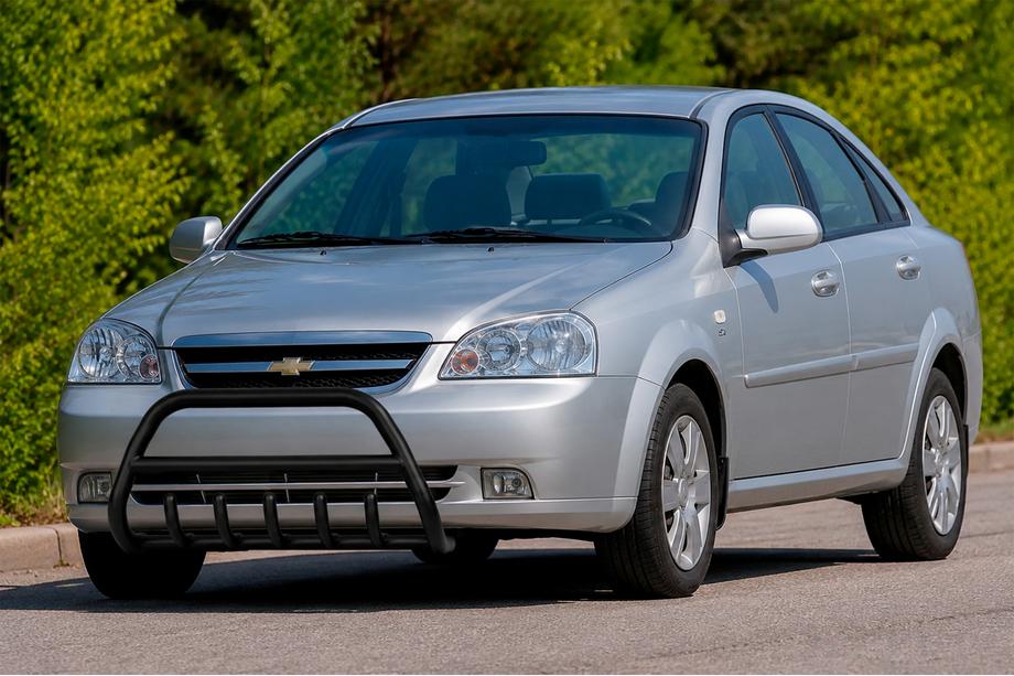 Chevrolet Lacetti 2003-2024 Frontbügel WT003 Black (60 mm, Edelstahl) Image