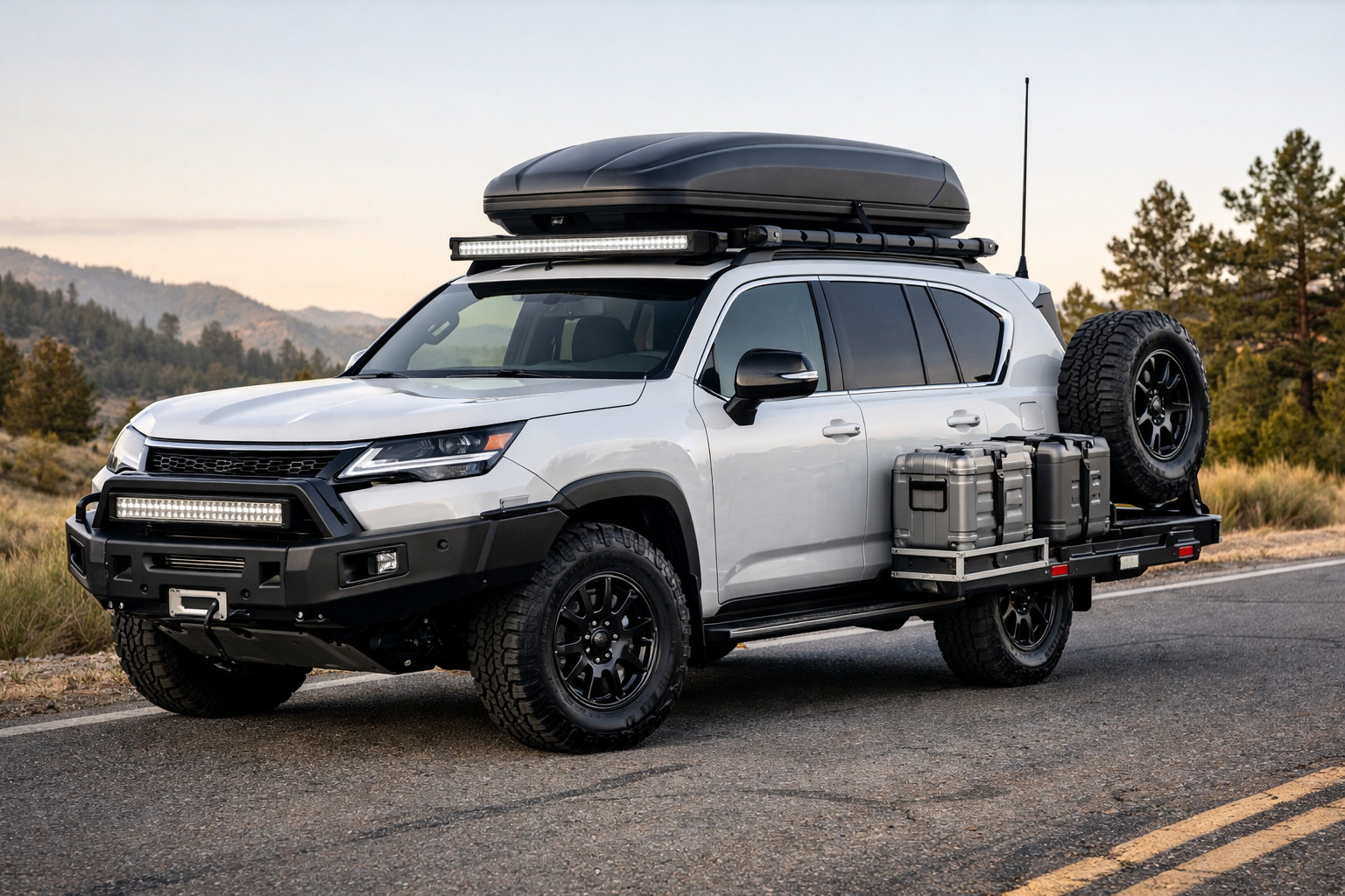 Praktisches Upgrade für Lexus LX 500d/600: Autobahn & Reisen