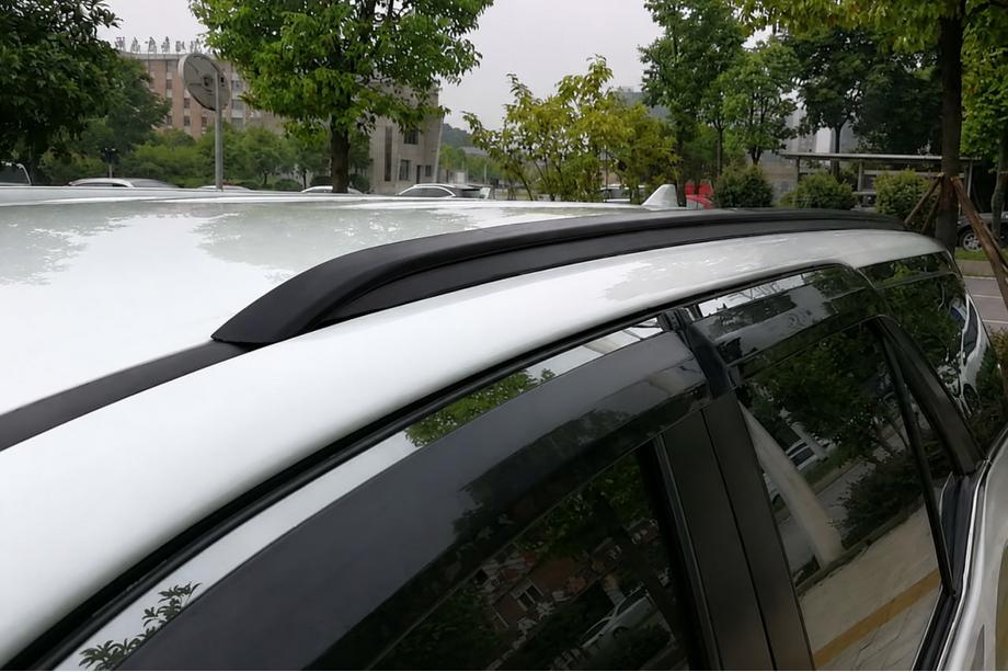 Toyota 4Runner 2009-2024 Integrierte Dachreling schwarz OEM (2016-, Aluminium) Foto 2