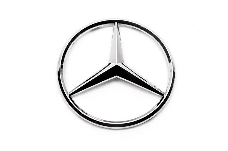 Mercedes ML W164 2005-2011 B-Ware Frontemblem (18,4 cm) Foto 1