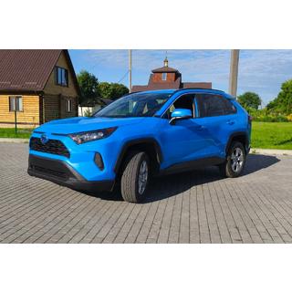 Integrierte Dachreling schwarz OEM (ABS-Kunststoff) Toyota Rav 4 2019–2025 Foto 2