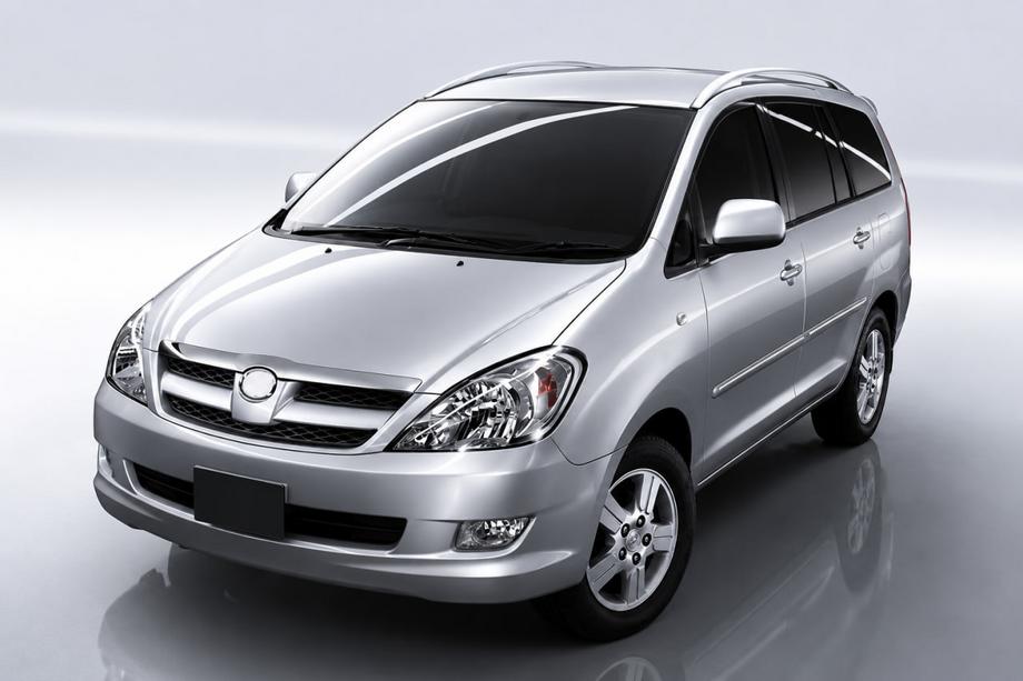Toyota Innova 2015- Integrierte OEM Dachreling grau (Aluminium) Foto 1