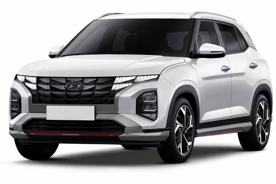 Hyundai Creta 2021– OEM Dachreling grau (Aluminium, Montage mit Kleber) Image