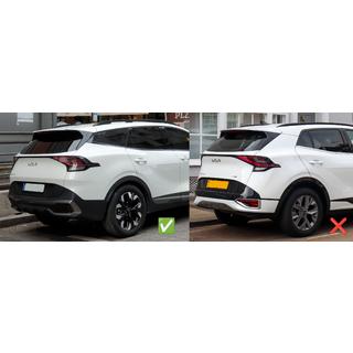 Windabweiser mit Chromleiste Niken (für LWB, 4 Stk.) Kia Sportage 2021- Foto 3