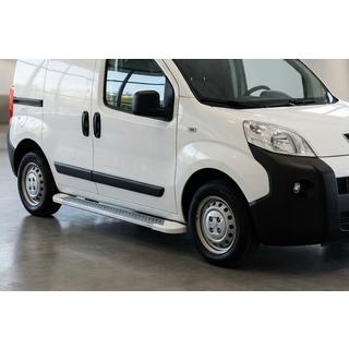 Seitenschweller Allmond White (2 Stk., Aluminium) Fiat Fiorino/Qubo 2008-2024 Foto 1