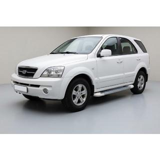 Seitenschweller Allmond White (2 Stk., Aluminium) Kia Sorento I BL 2002-2009 Foto 1