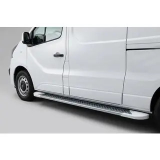 Seitenschweller Allmond White (2 Stk., Aluminium)