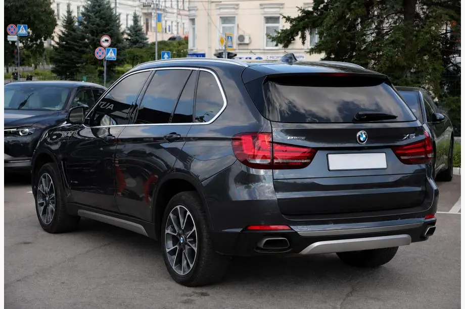 BMW X5 F15 2013-2018 Integrierte OEM Dachreling chrom (Aluminium) Foto 2