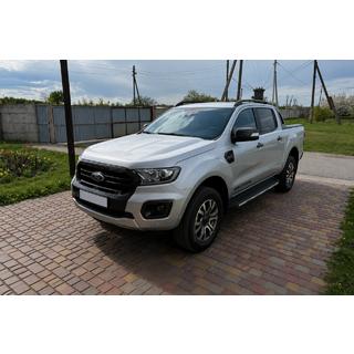 OEM Dachreling schwarz (ABS-Kunststoff, Montage zum Kleben) Ford Ranger 2011–2022 Foto 1