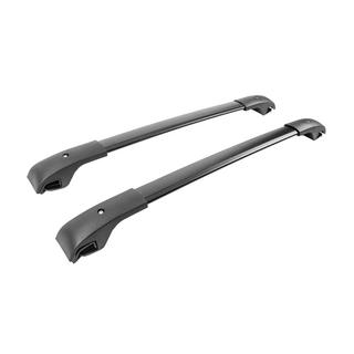 Dachträger-Querträger schwarz für Dachreling OEM (Aluminium) Foto 3