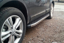Nissan Qashqai 2007-2010 Trittbretter BlackLine (2 Stk, Aluminium) Foto 2