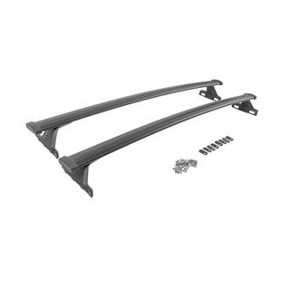 Dachträger-Querträger schwarz für integrierte Reling OEM (Aluminium) Foto 3