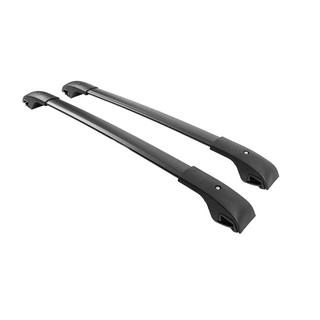 Dachträger Querträger schwarz für Dachreling OEM V1 (Aluminium) Ford Bronco Sport 2020– Foto 2