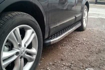 Nissan Qashqai 2010-2014 Trittbretter BlackLine (2 Stk, Aluminium) Foto 1