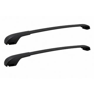 Dachträger-Querträger schwarz für Dachreling OEM (Aluminium) Volkswagen Tiguan 2016-2023