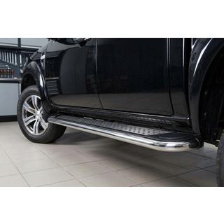 Trittbretter Maydos V2 (2 Stk., Edelstahl) Mazda BT-50 2007-2012 Foto 1