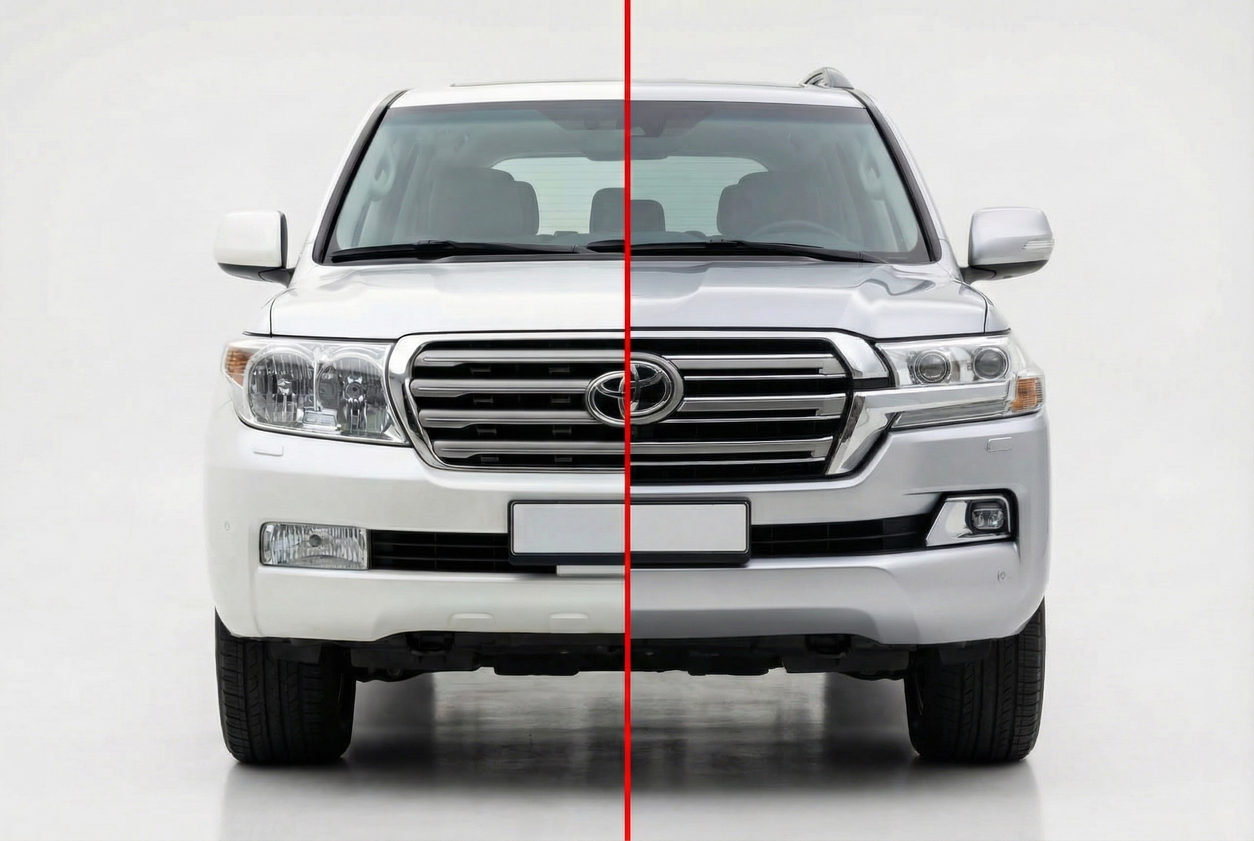 Facelift Toyota Land Cruiser 200 2007–2015 auf 2016+: Änderungen und Lieferumfang