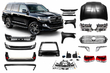 Was im Toyota LC200-Restyling-Kit enthalten ist – und was nicht Foto 1