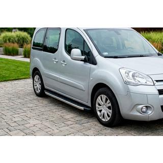 Trittbretter BlackLine (2 Stk, Aluminium) Peugeot Partner Tepee 2008-2018 Foto 1