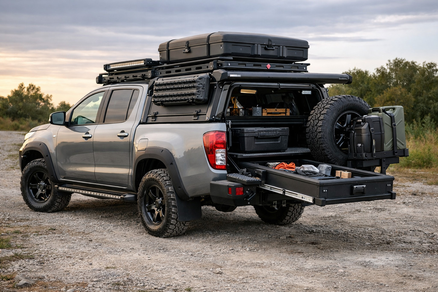 Upgrade-Paket für den Pickup: Arbeit und Alltag