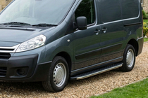 Fiat Scudo 2007-2015 Trittbretter BlackLine (2 Stk, Aluminium) Foto 1