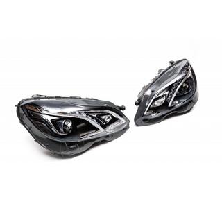 Scheinwerfer vorne (2 Stk., Facelift, ohne Steuergeräte, für Fahrzeuge mit serienmäßiger Halogen-Optik) Mercedes E-сlass W212 2009-2016 Foto 3