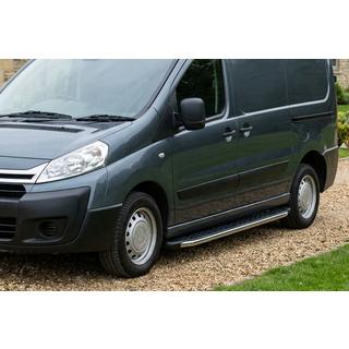 Trittbretter BlackLine (2 Stk, Aluminium) Peugeot Expert 2007-2016 Foto 1