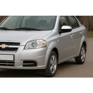 Spiegelabdeckungen (2 Stk., Edelstahl) Chevrolet Aveo T250 2005-2011 Foto 3