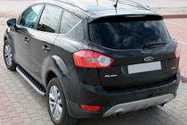 Ford Kuga 2008-2013 Trittbretter BlackLine (2 Stk, Aluminium) Foto 1